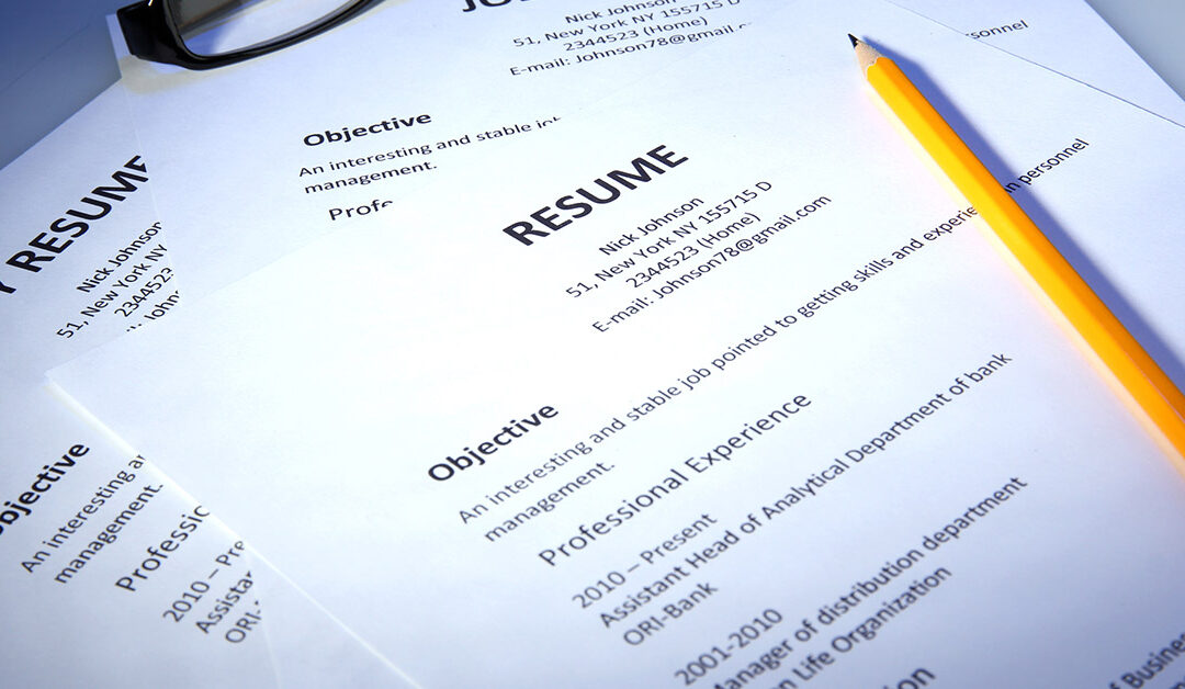 You can’t put off working on your resume anymore